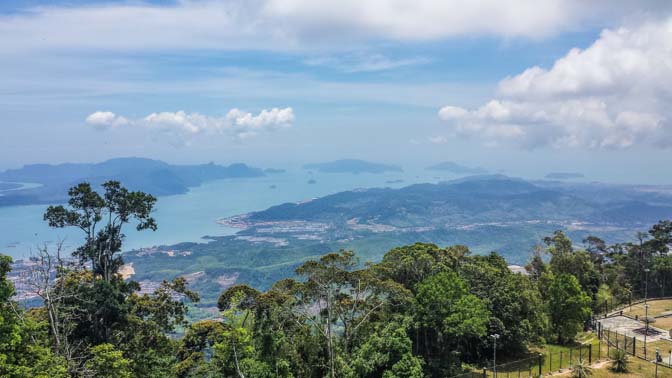 Another view from the highest peak in Langkawi.